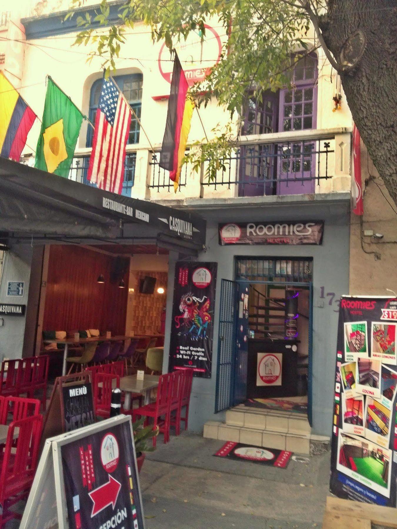 Roomies Hostel Condesa México DF Exterior foto